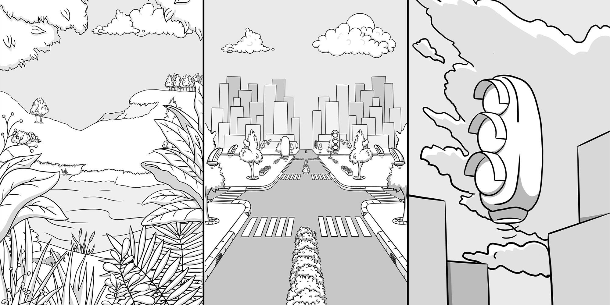 Ilustraciones para sinopsis